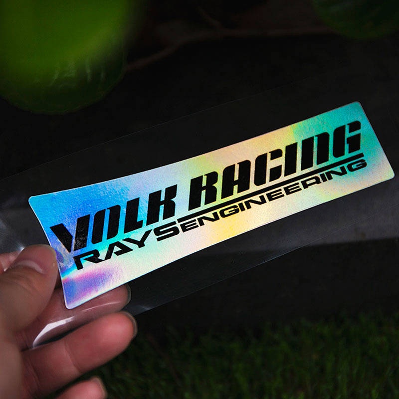 Automobile Sticker Car Stickers Rays Hub Te37sl Volk Racing Wheel Rim ...