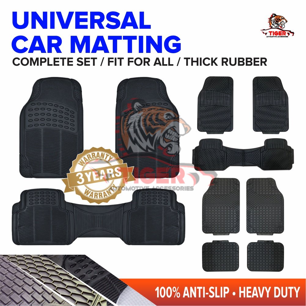 Universal Car Mat Rubber【ON HAND】Beta, Bricks / Car Matting