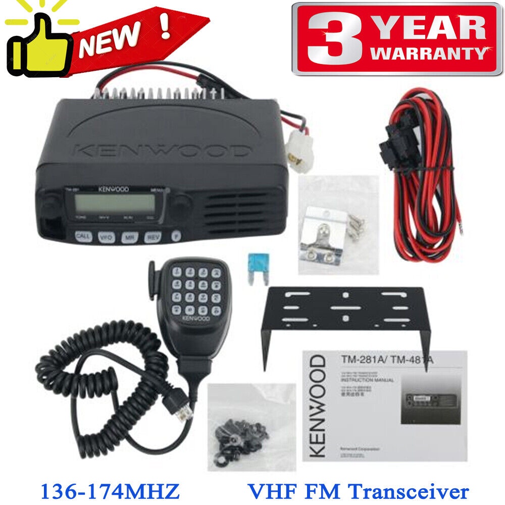 Kenwood TM281A 144MHz FM Transceiver Shopee Philippines