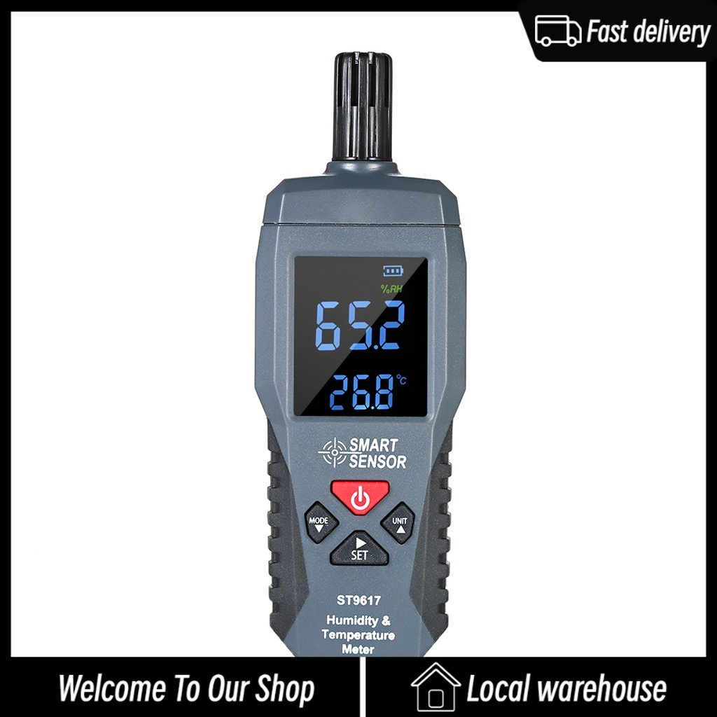 [Fast delivery]SMART SENSOR Humidity & Temperature Meter High Accuracy ...