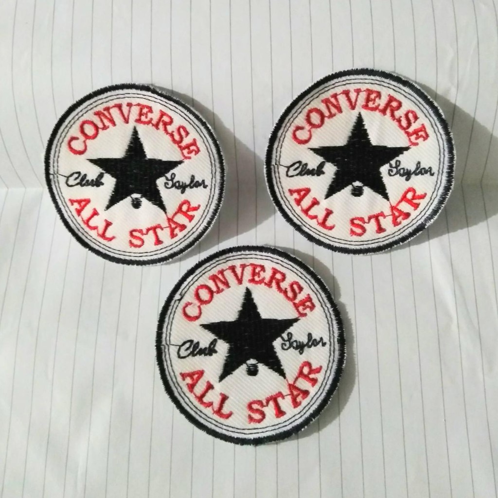 Converse logo outlet patches