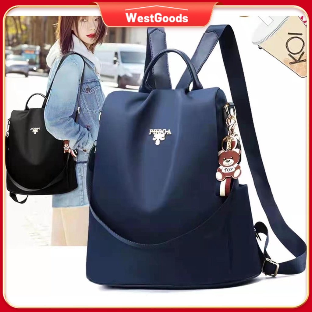 Ladies Elegant Antitheft Backpack Hidden Zipper for Student Shopee