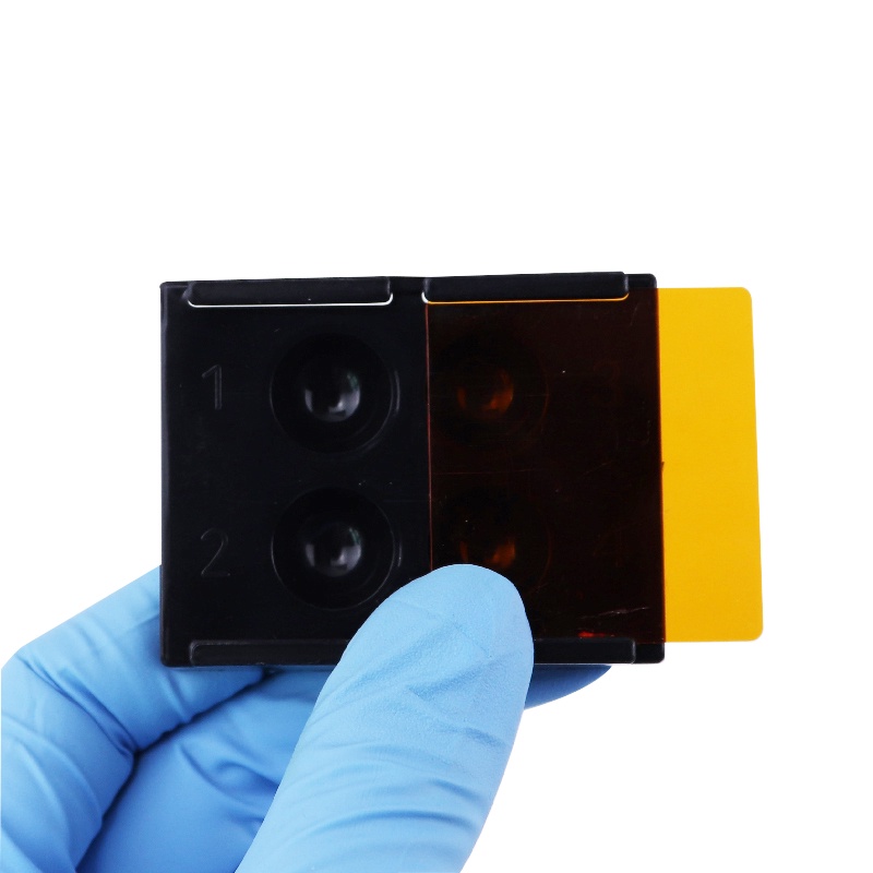 4 Holes Dental Veneer Storage Box Teeth Patch Shading Light Storage ...