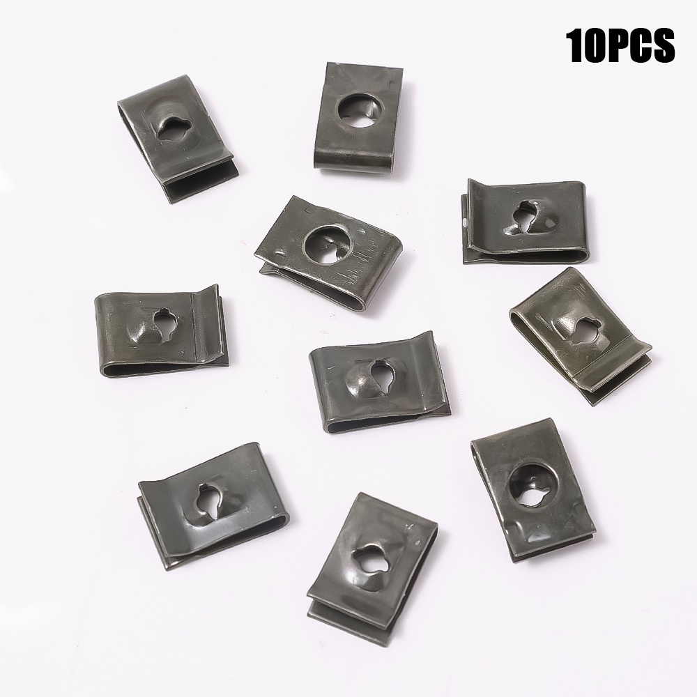 10/Sets Universal Black Car Selftapping Screws / Durable Metal