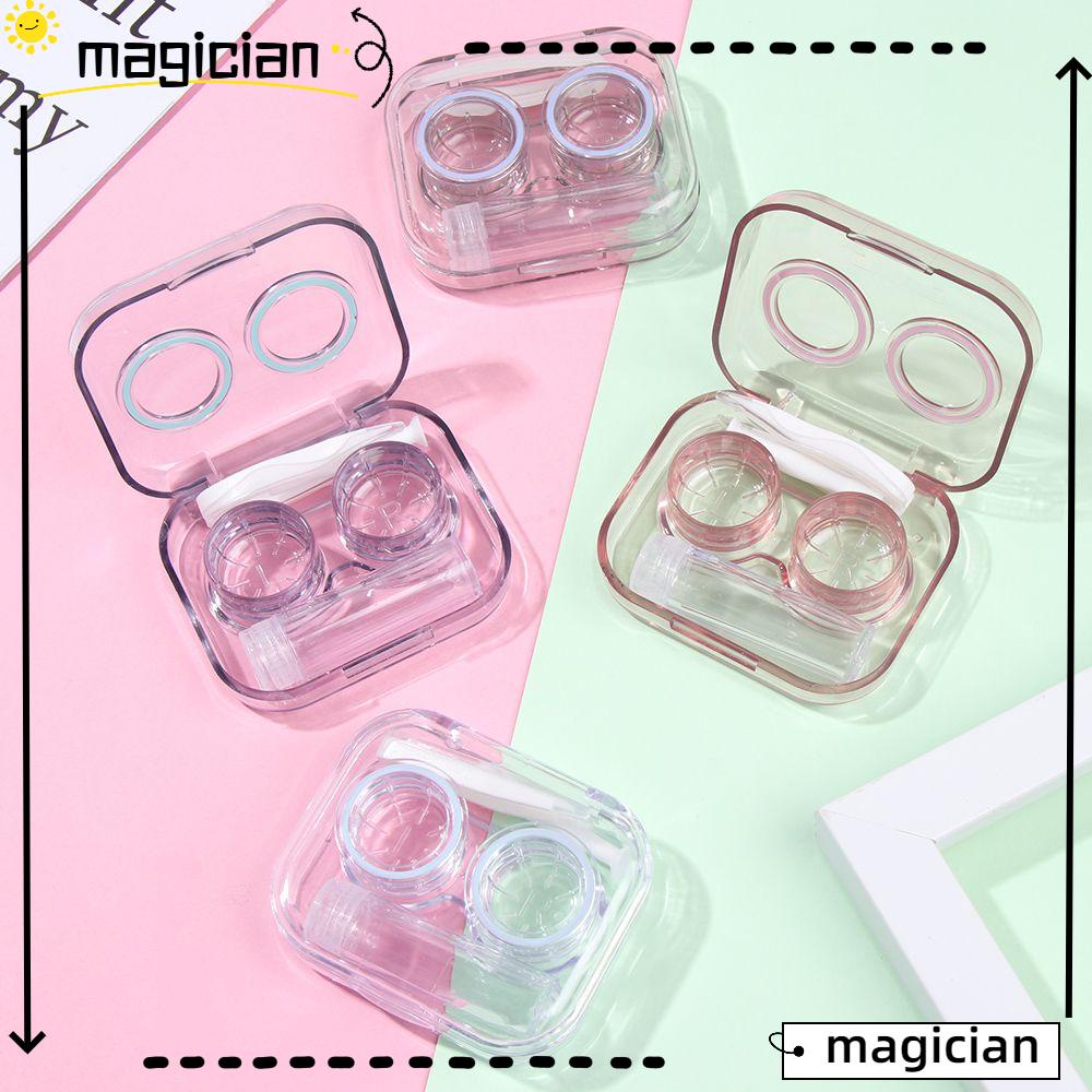 MAG Lens Box Glasses Care Lens Holder Solution Bottle Container