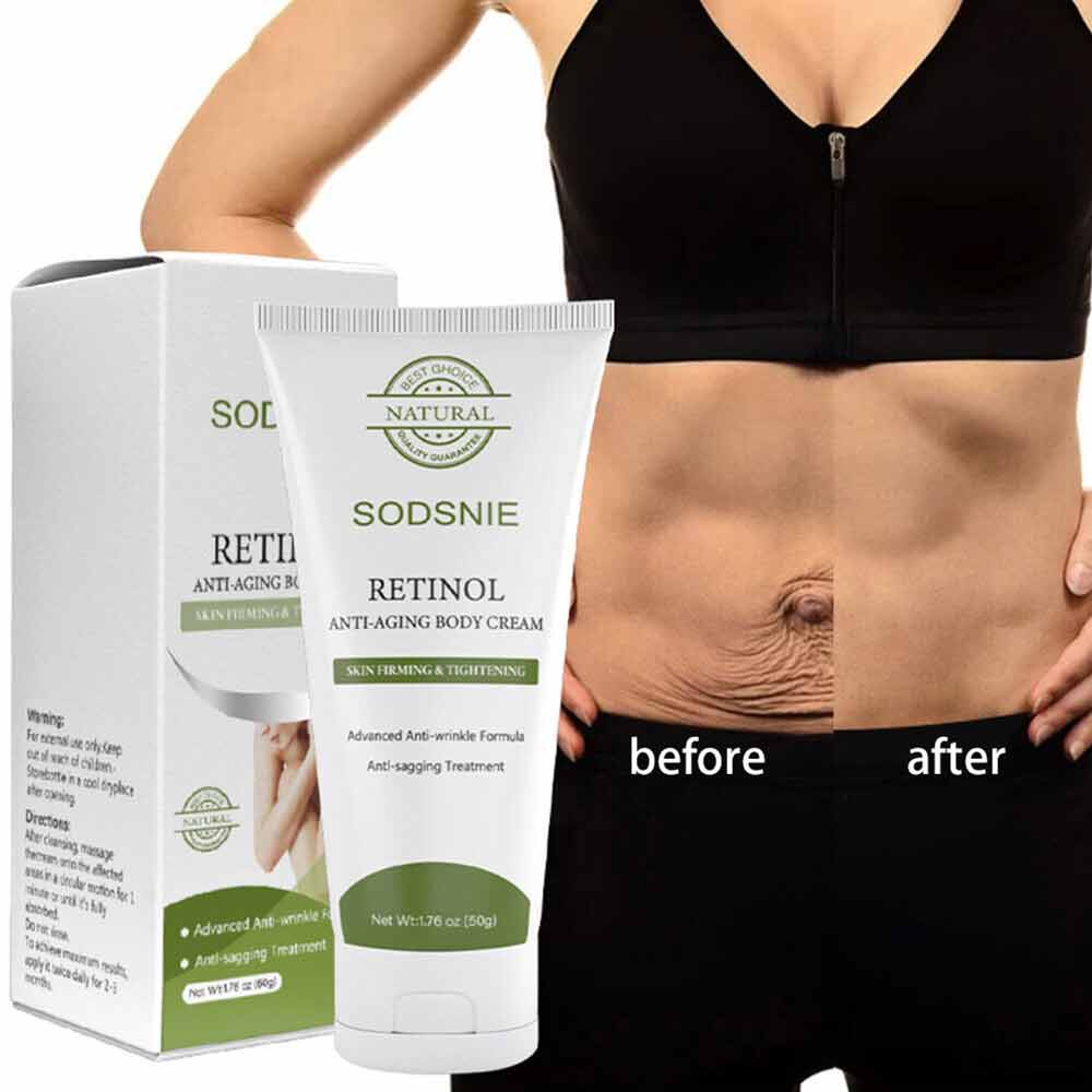 Retinol Anti Cellulite Body Cream Collagen Anti Aging Improve Sagging