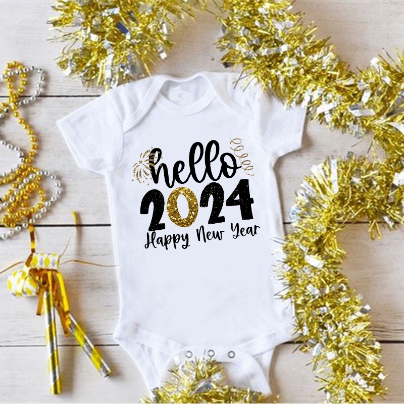 Happy new clearance year baby onesie