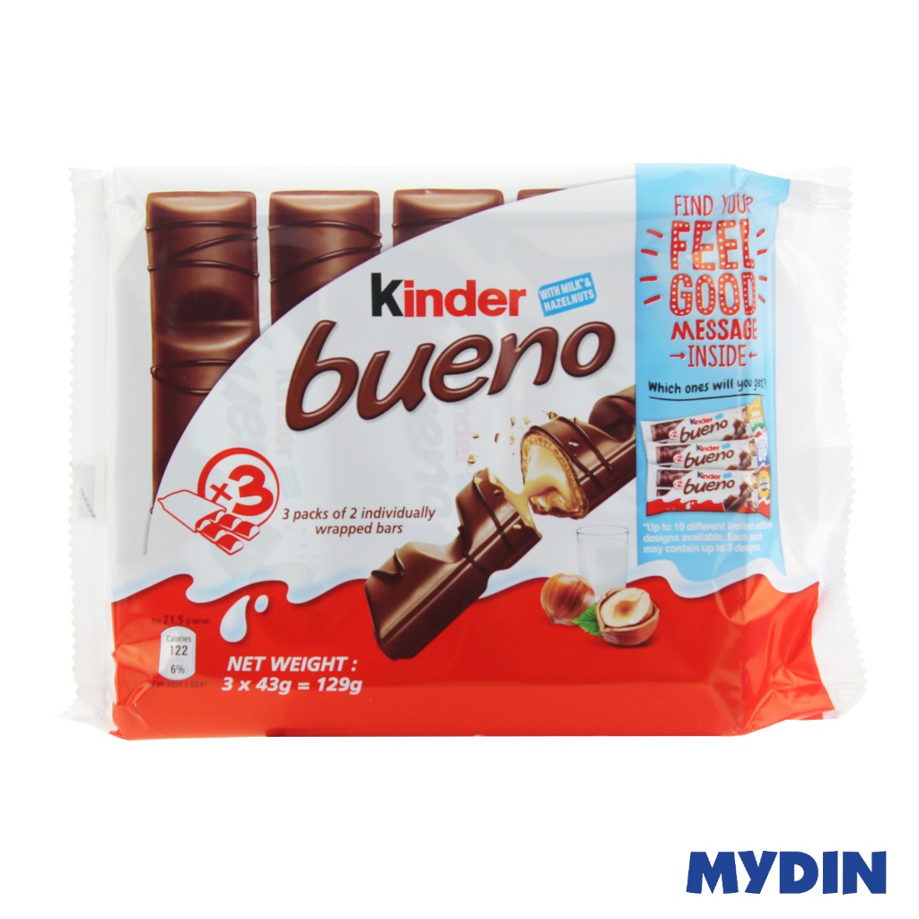 Kinder Bueno With Milk Hazelnuts S X G Shopee Philippines