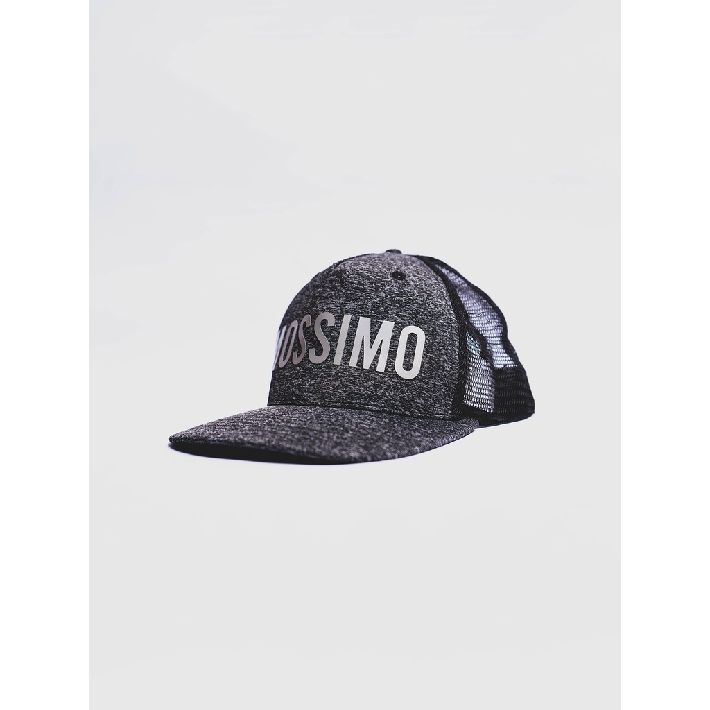 Mossimo Heather Gray Snapback Net Cap with Silicon Print | Shopee ...
