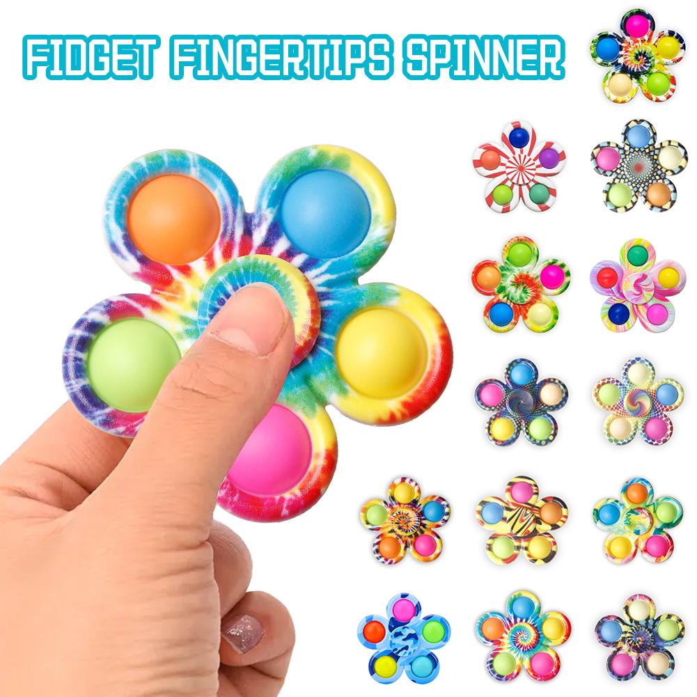 Fidget Toy Pop It Swivel Toys Portable Decompression Toys Spinner ...