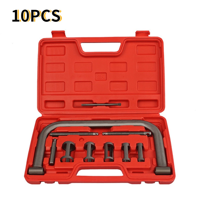 10pcs Valve Spring Compressor Kit Engine Spring Compressor Valve