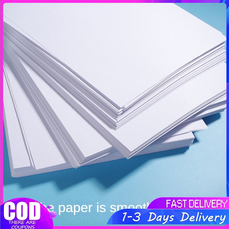 500 PCS Office Printing Paper A4 Copy Paper White A4 Print Paper 80g