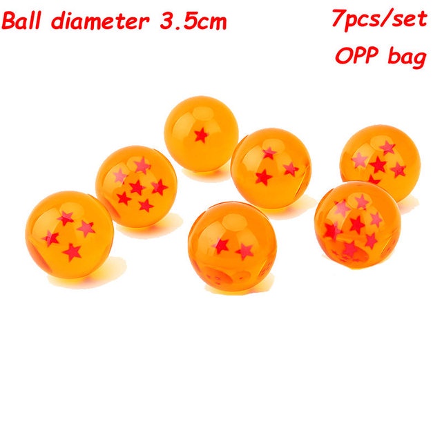 Dragon Ball Z Crystal Balls Set Collection In Box Set Gift 7 Stars - Foto 5