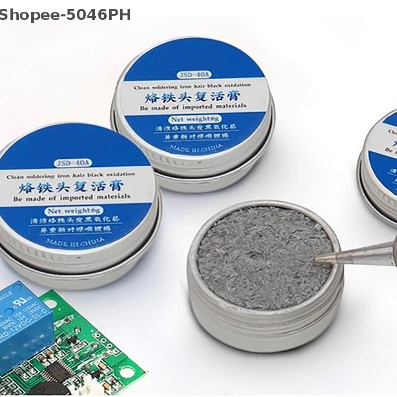 [BF] Soldering Iron Tip Tinner Activator Tip Cleaner Remover Lead Free