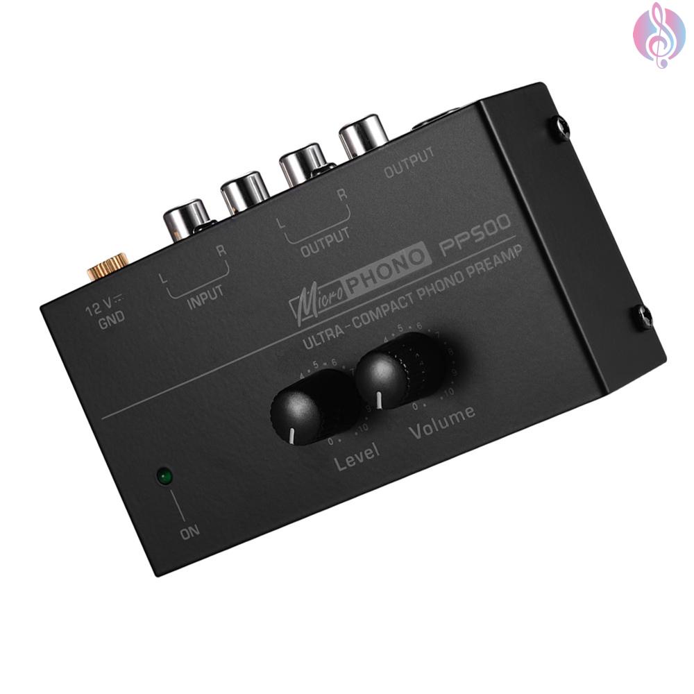 In Stock Ultra-compact Phono Preamp Preamplifier with Level & Volume ...