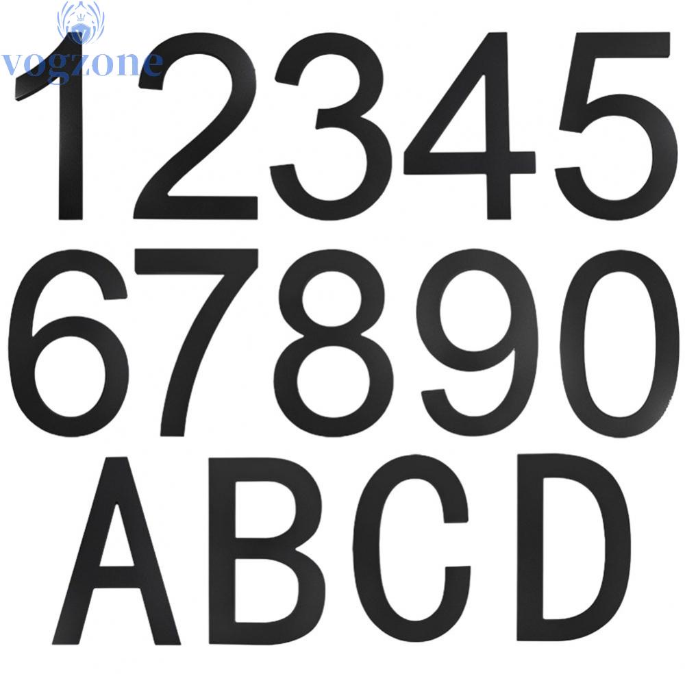 home decor 8 inch Modern Floating House Numbers Large Black Shadow Home ...