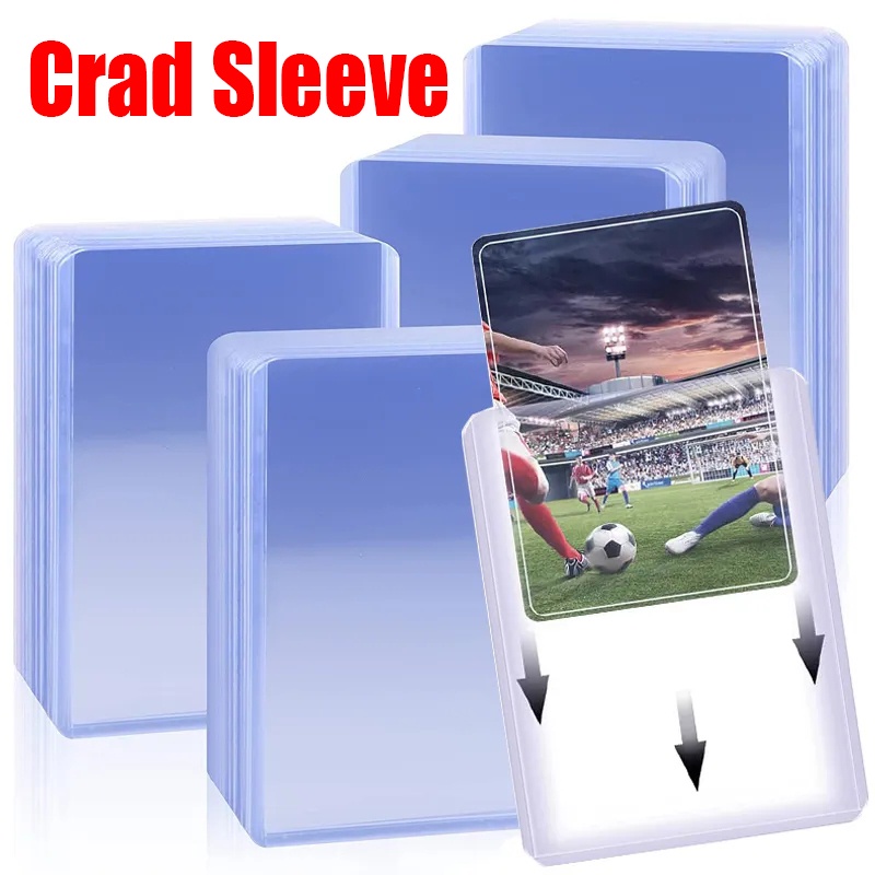 Transparent PVC Protective Card Sleeves/Plastic Game Card Holder ...