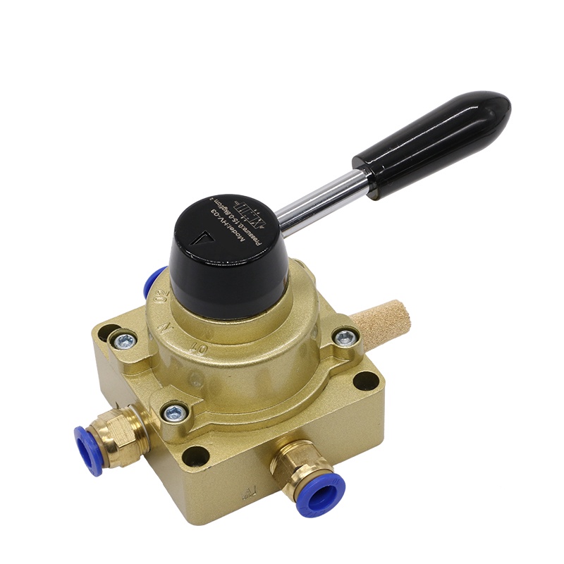 Pneumatic switch HV02 manual reversing control cylinder valve threeposition fourway manual