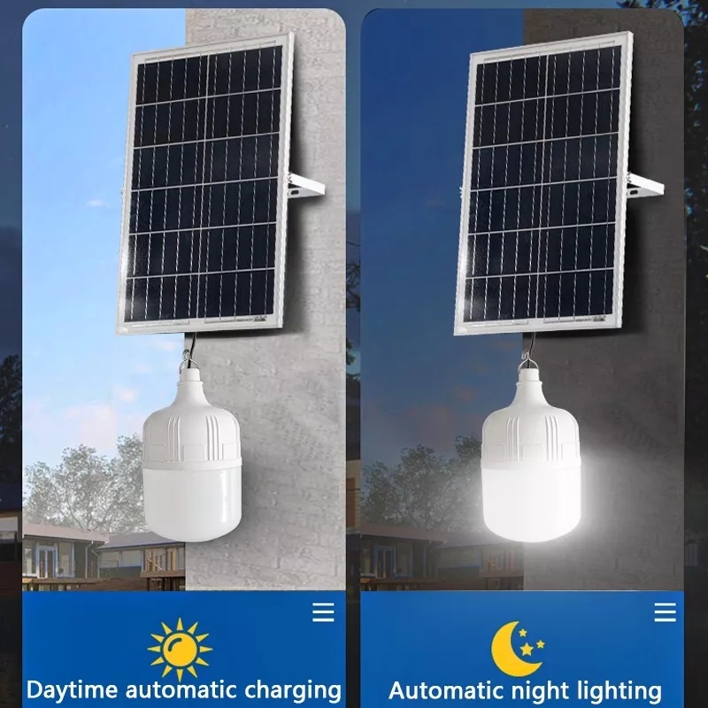 Portable Solar Energy Panel Lighting System Camping Bulbs Lamp | Shopee ...
