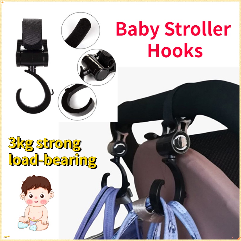 Stroller Hook Tuciyke 2-Pack S Heavy Duty Aluminum Alloy Spring