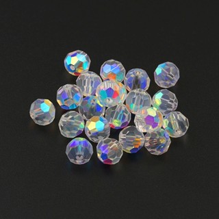 Buy 1 and Get 1 Free 4mm Glass Beads Round Crystal Beads Colorful