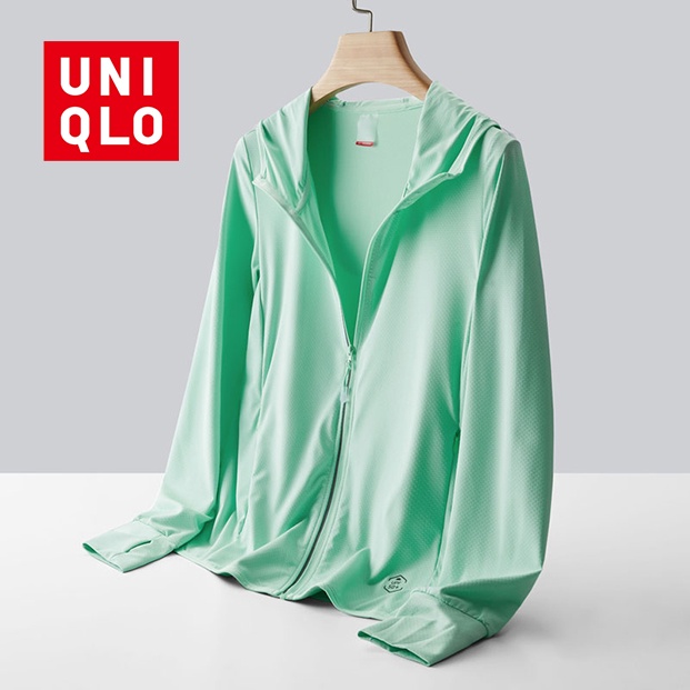 UNIQLO AIRism Women's Sun Protection Jacket UPF50 + Monochrome UV