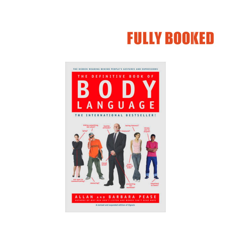 The Definitive Book Of Body Language Hardcover By Barbara And Allan Pease Shopee Philippines 6715