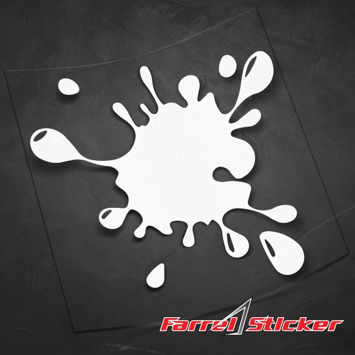 PUTIH Cutting Splash STICKER Spot STICKER White Shopee Philippines