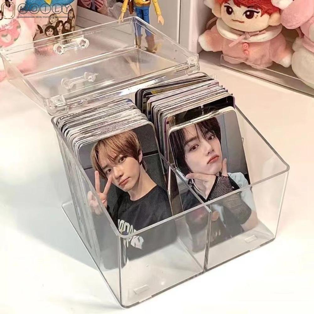 MOILYGOODS Photocard Storage Box Kawaii For Kpop Photocard Card ...