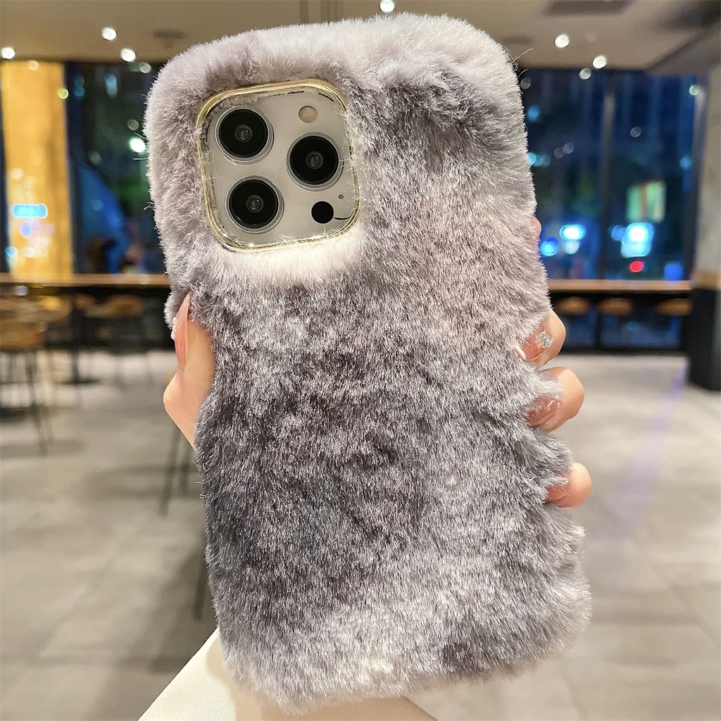 Faux Fur Iphone 11 Fur Case For IPhone 11 Case Cute Girls Soft