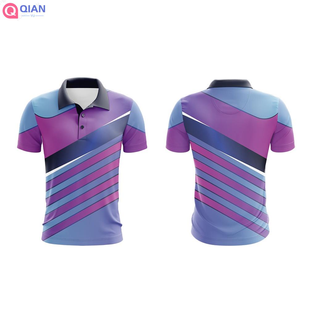 New Design Axellent Purple Stripe Tshirt Jersey Sublimation Unisex ...