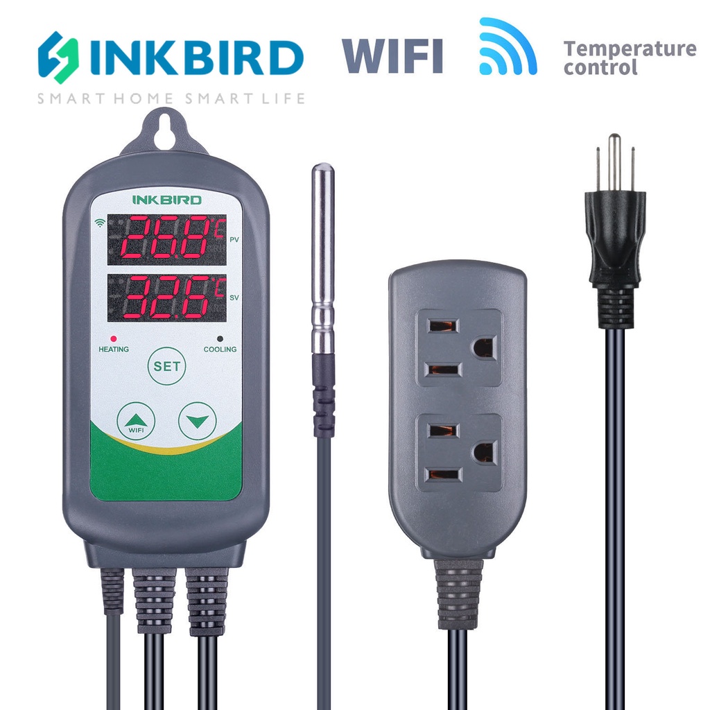 INKBIRD WiFi ITC308 Digital Temperature Controller Thermostat Remote