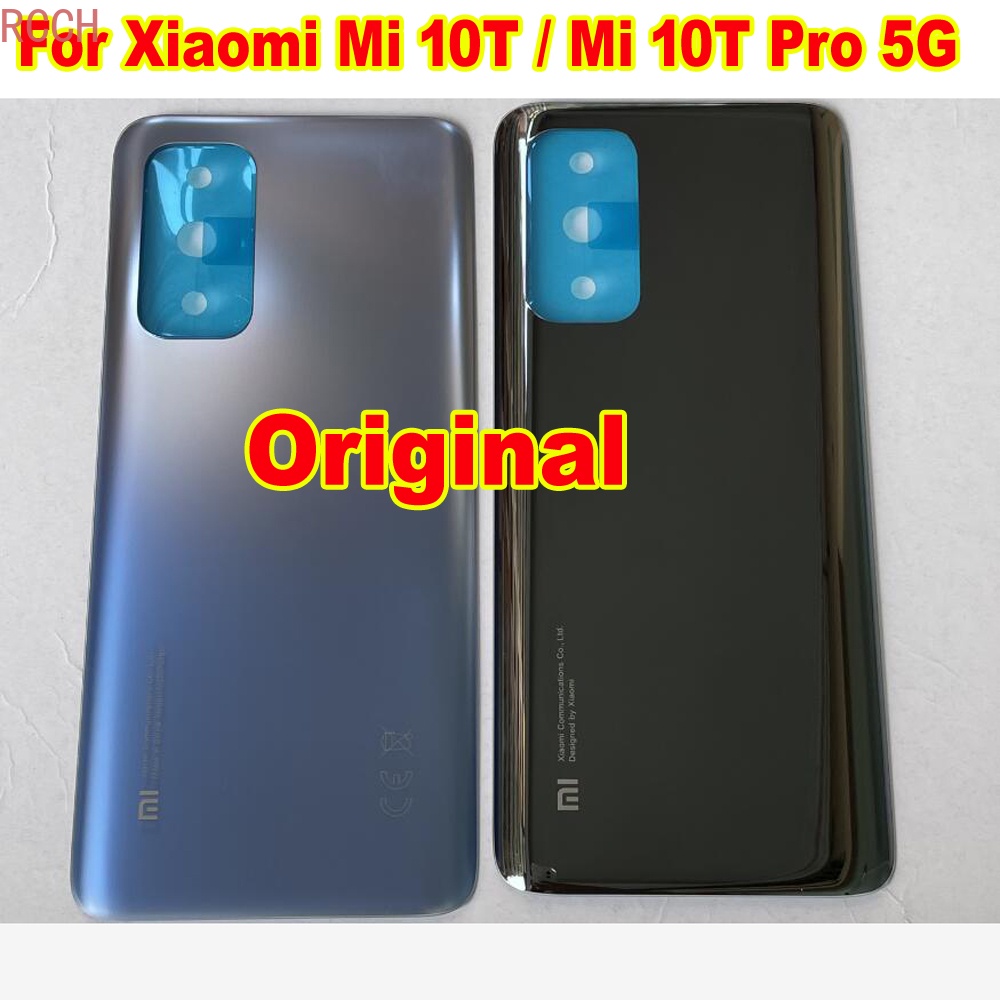 Tampa Traseira Para Xiaomi MI 10T M2007J3SY E MI 10T PRO M2007J3SG Fundo De Vidro Com Escrita I.342116458 - Foto 6