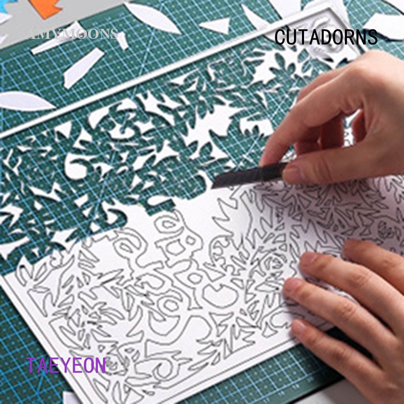 TAEYEON Cutting Board Mat A3 Art Engraving Board PVC Cutting Mat-A3 ...