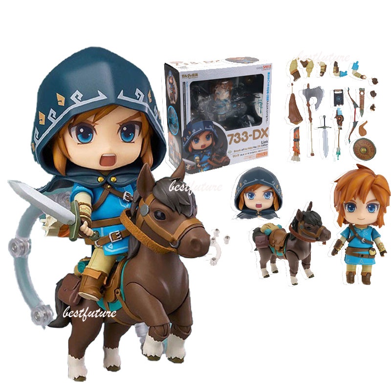 Nendoroid The Legend Of Zelda 733dx Link 733 Action Figures Toys 