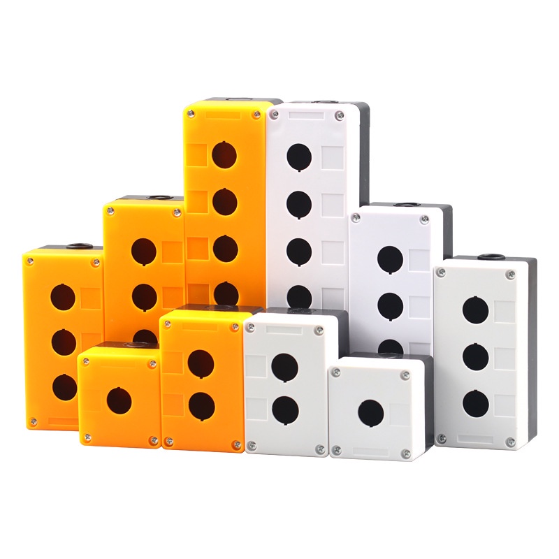 Waterproof Button Box 1 Hole Indicator Waterproof Box Emergency Stop ...