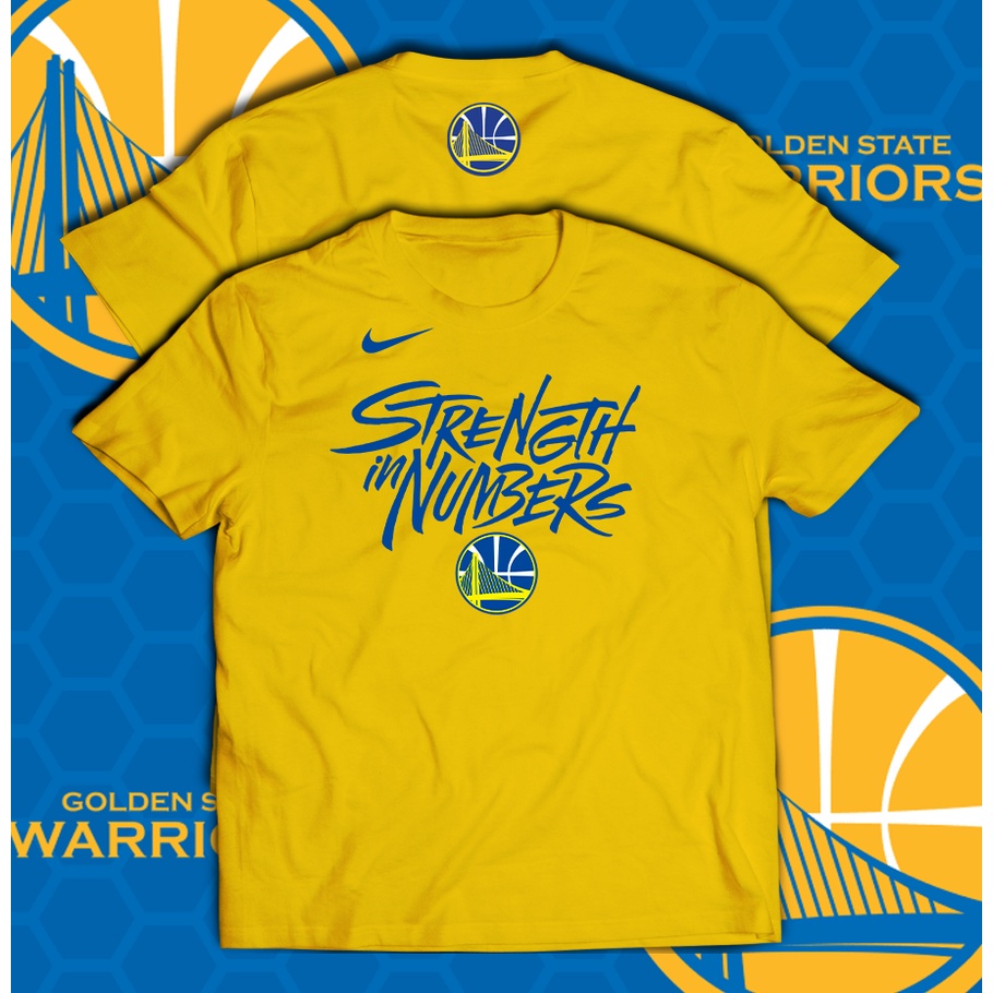 NBA GOLDEN STATE WARRIORS STRENGTH IN NUMBERS T SHIRT | Shopee Philippines