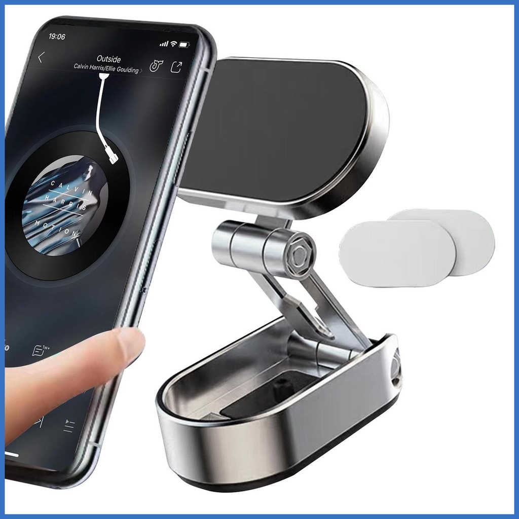 Phone Holder 6 Strong Folding Car Mount 360