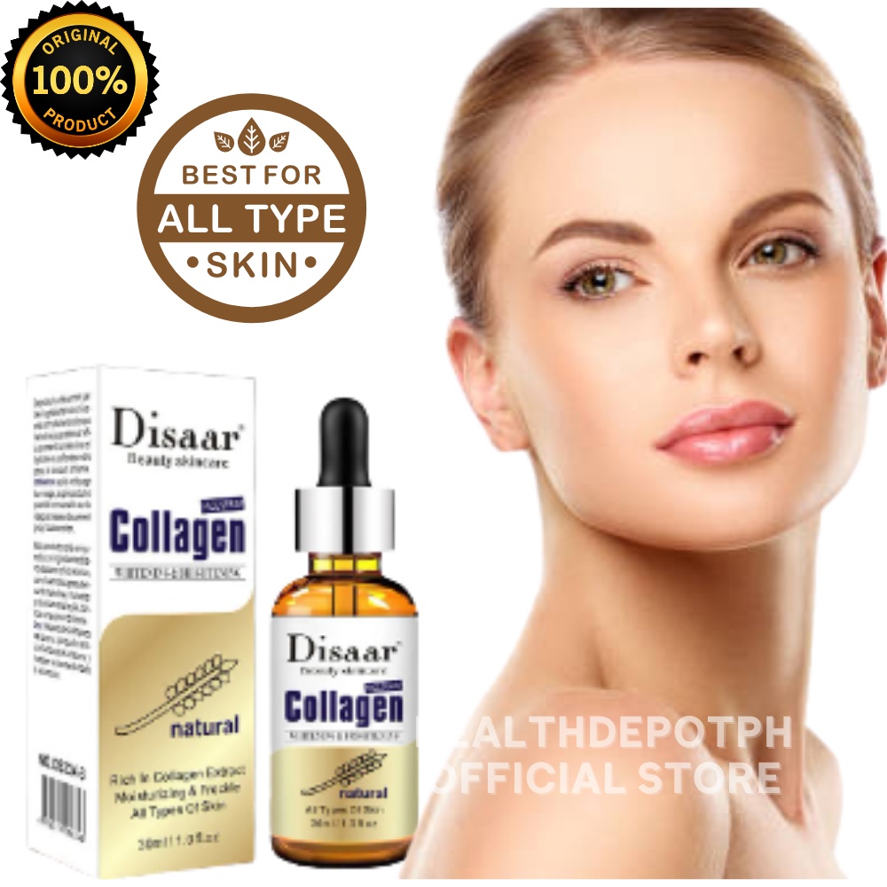 DISAAR Collagen Serum Anti Aging Facial Serum Anti Pekas Brightening ...