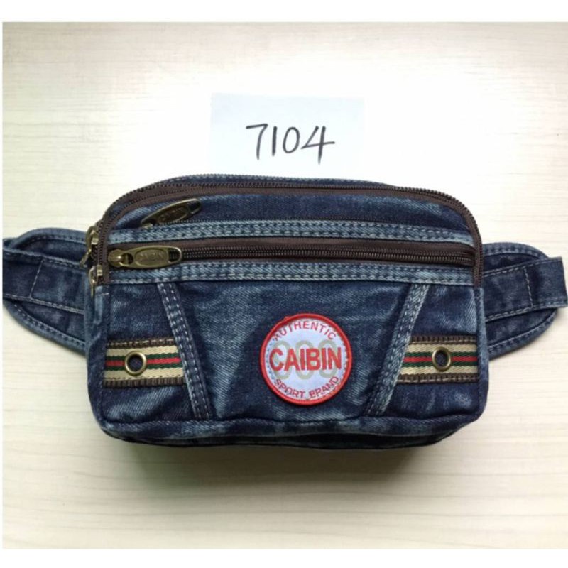 Fashion Bag A Thick Cool Outstanding Denim Waist Bag. Shopee Philippines