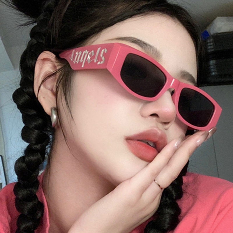 GZ9 Vintage Punk Style Small Frame Sunglasses for Beach Women