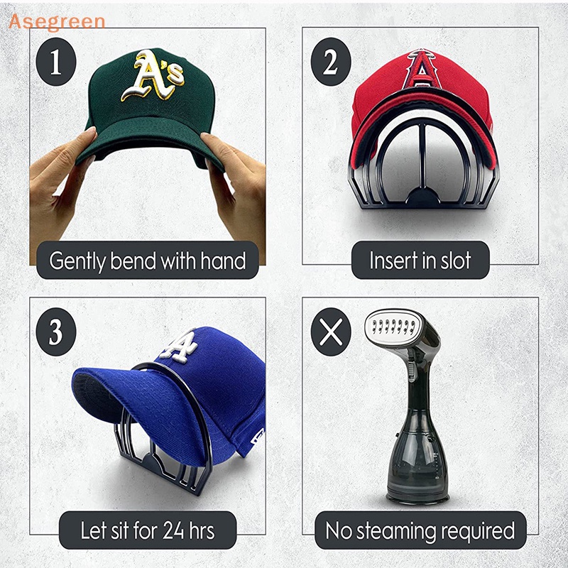 Asegreen Baseball Cap Brim Shaper Hat Bill Bender Edge Curve Bending Tool Easy To Use Shopee
