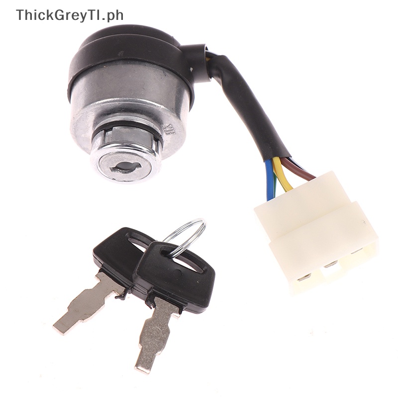 GRAYTI 6 Wire Way Gasoline Diesel Generator Gas Ignition Start Key Lock