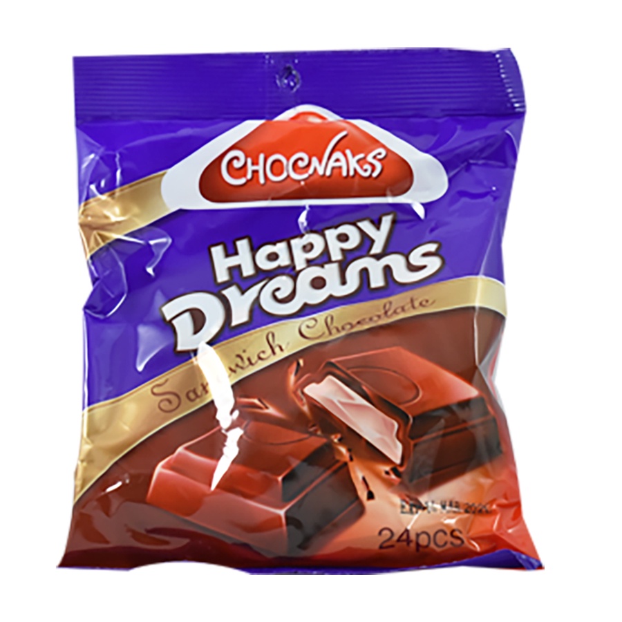 HAPPY DREAMS Sandwich Chocolate 24pcs*5g | Shopee Philippines