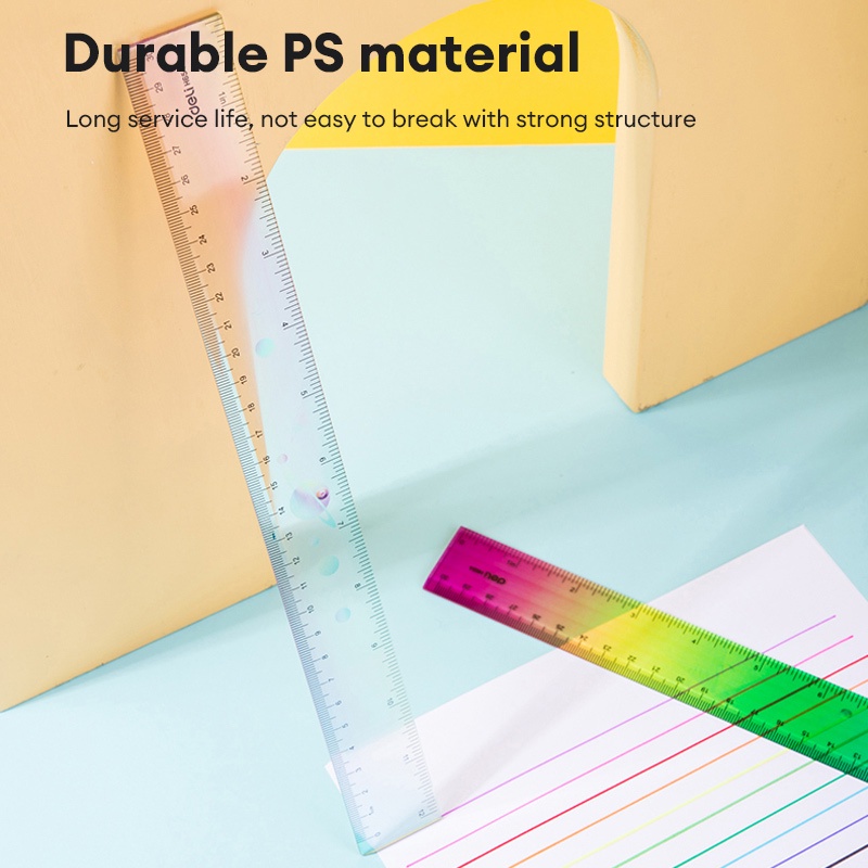 Deli Student Ruler Stationery School Supplies EH654 | Shopee Philippines