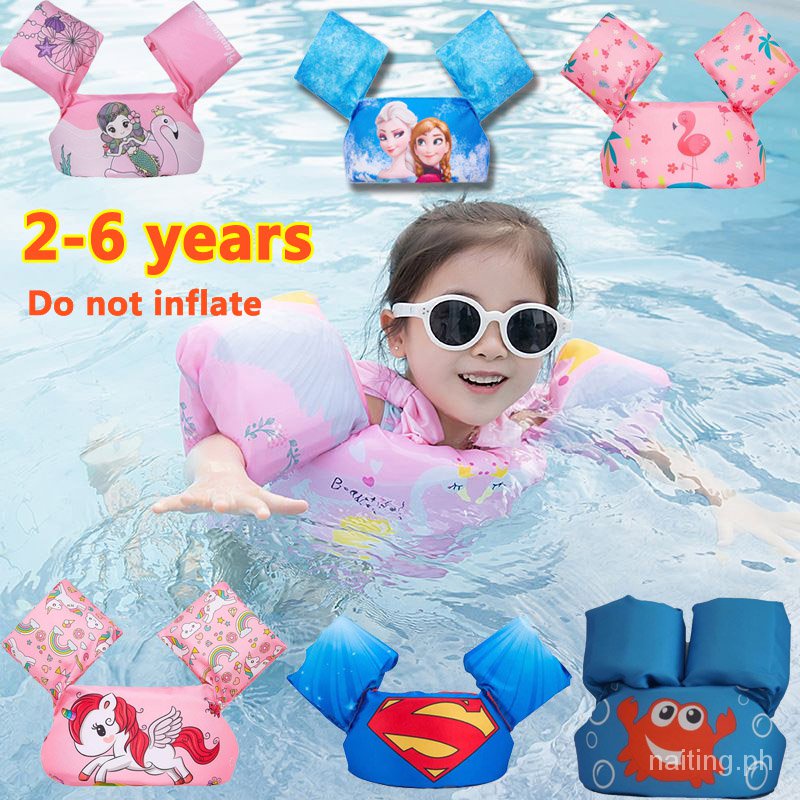 Life vest for Kids Inflatable Life jacket Swimsuit Salbabida floater