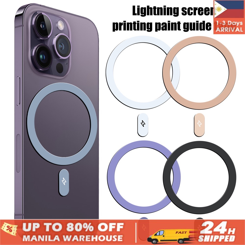 Universal Wireless Charging MagSafe Metal Rings Ultra-Thin MagSafe ...