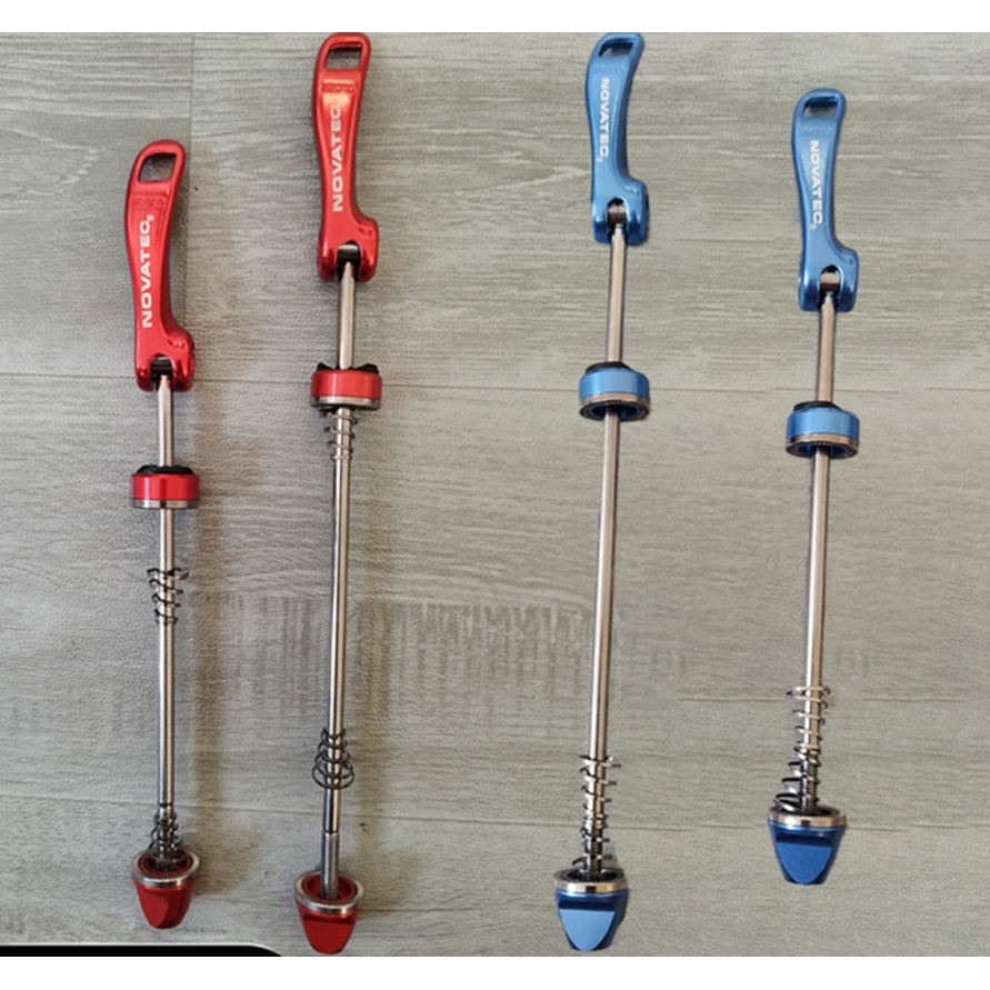 TOSEEK Cycling Wheel Hub Skewers Quick Release Bolt Lever Axle Aluminum