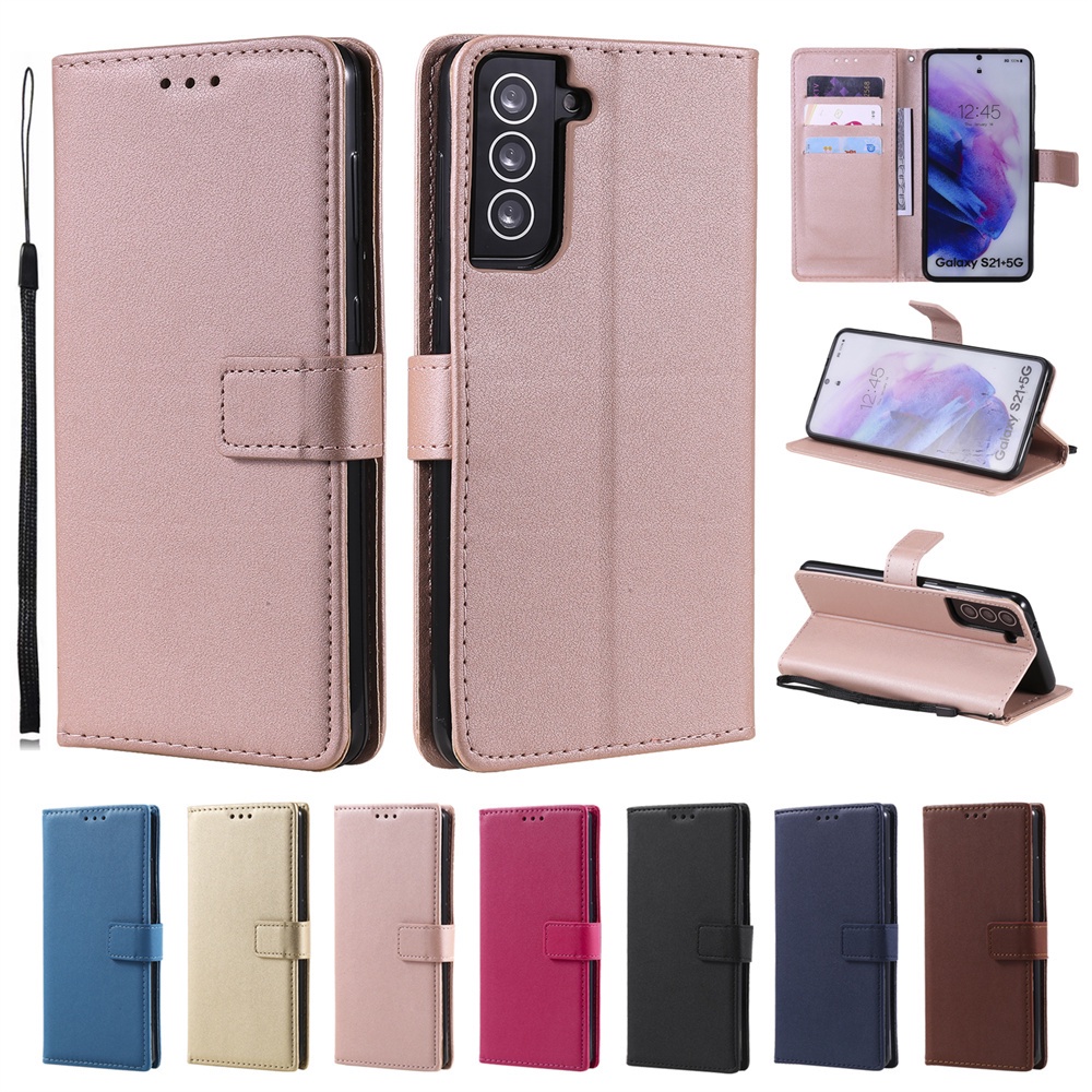 Casing for Samsung Galaxy A05 A05s A15 A25 A35 A55 A54 A34 A24 A14 4G A52  5G A52s A42 A53 A33 Flip Cover PU Leather Phone Holder Stand TPU Silicone 