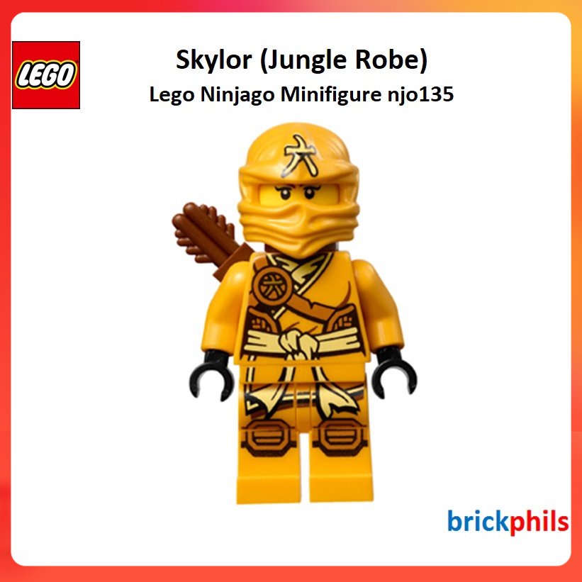 Lego Ninjago Minifigure njo135 Skylor (Jungle Robe) | Shopee Philippines